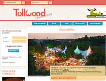 Tablet Screenshot of community.tollwood-festival.info